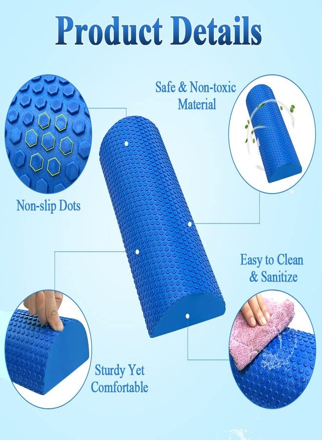 اوسا وسادة رفع مقعد المرحاض AOSSA BBL، وسادة رفع مقعد المرحاض لرفع المؤخرة البرازيلية، وسادة رفع مقعد المرحاض، وسادة مقعد مرتفعة 3 بوصات للتعافي من جراحة البواسير (أزرق) - Image 5